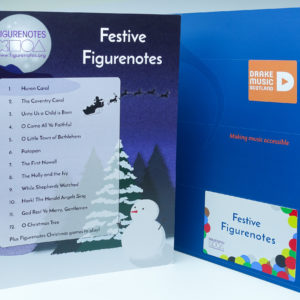 Front cover and contents page of Festive Figurenotes pack