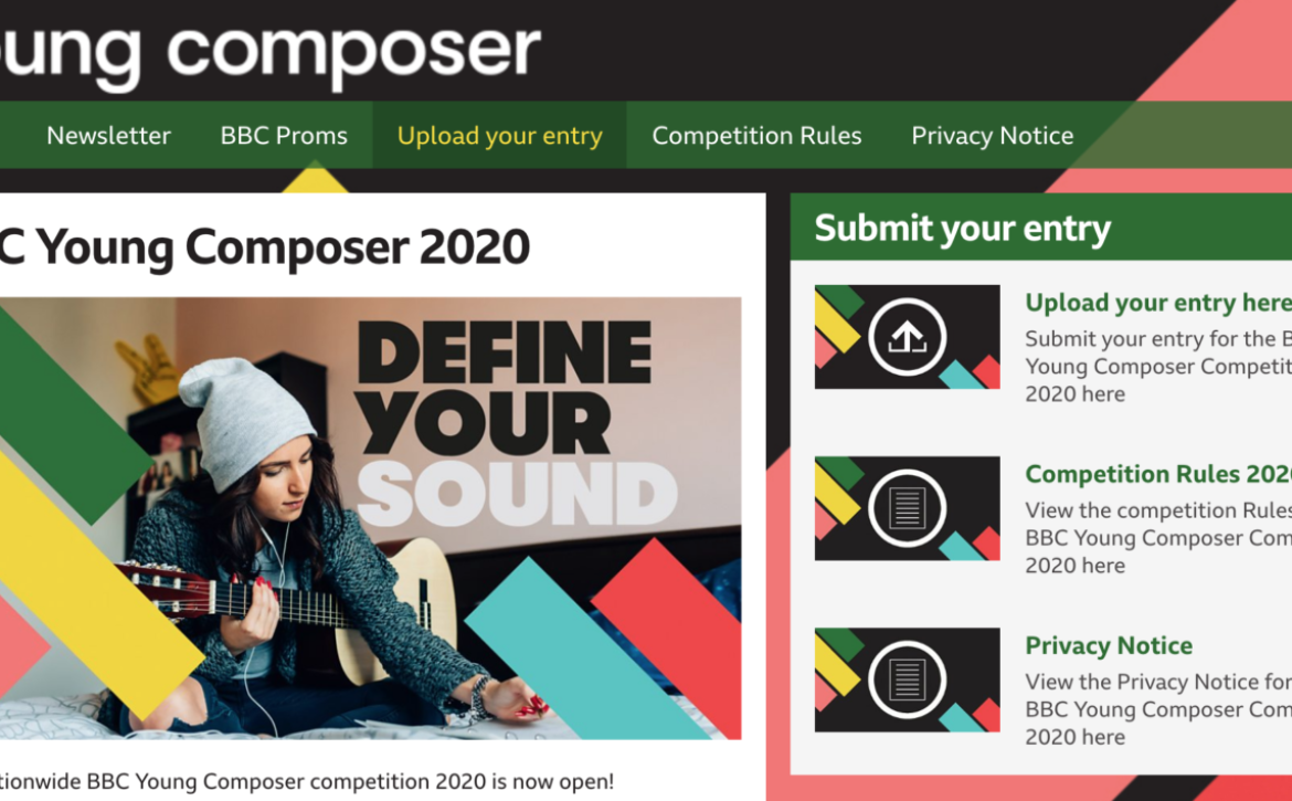 BBC Young Composer Website