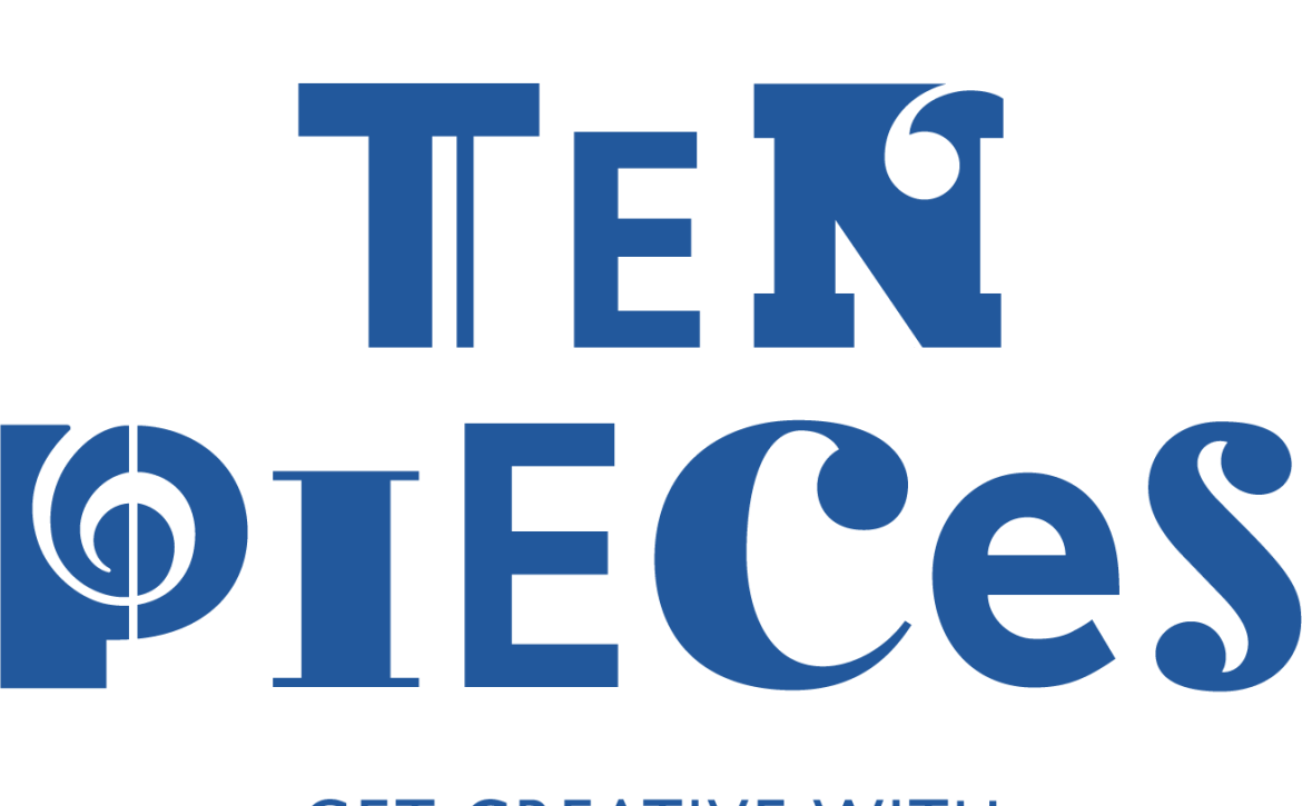 BBC Ten Pieces text logo. Subtitle: Get Creative with Classical Music.