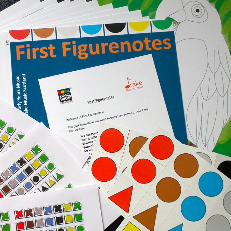 Contents of the Early Years Value Bundle fanned out - magnets, stickers, booklet, flashcards, and activities.